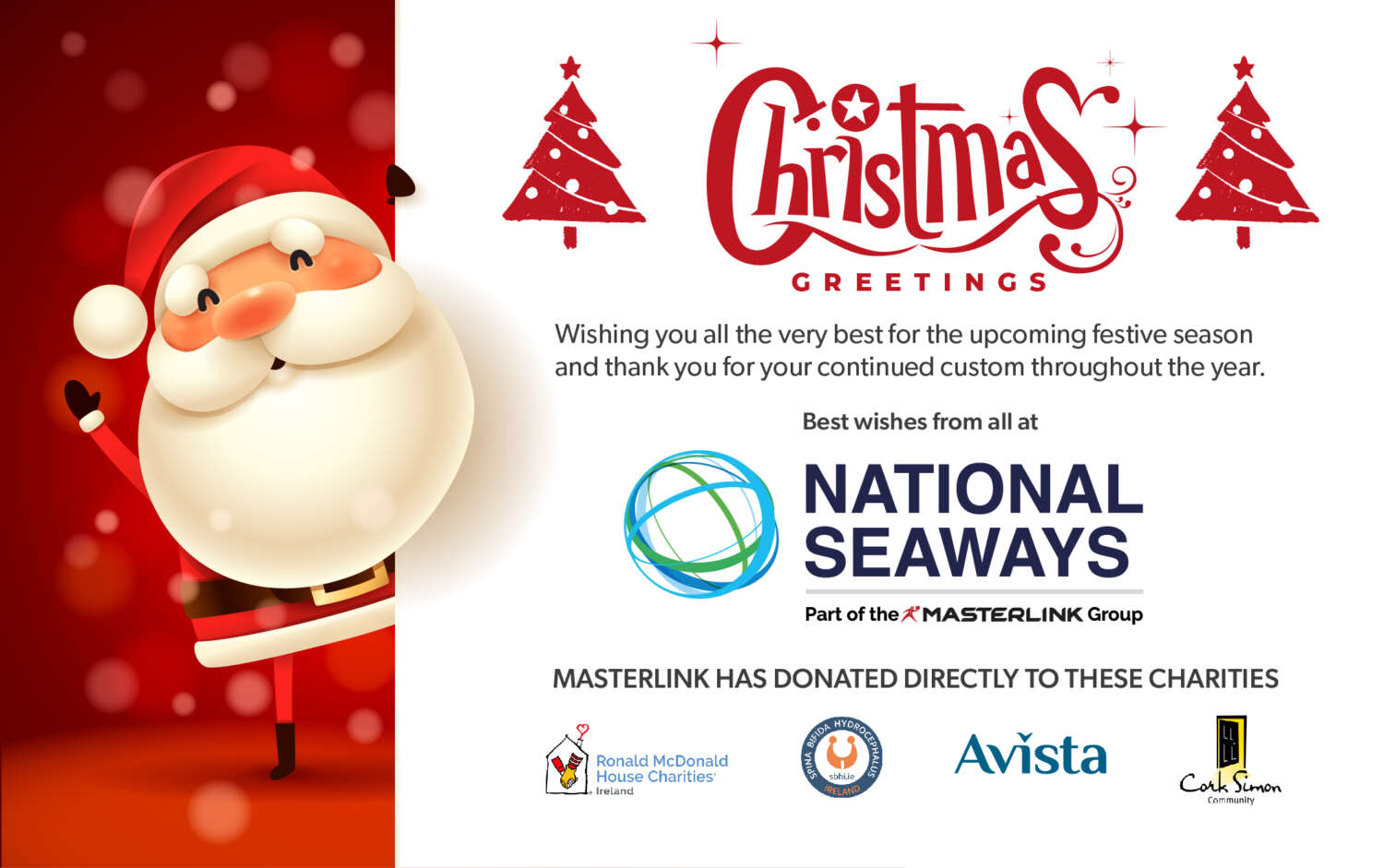 National Seaways Christmas Card
